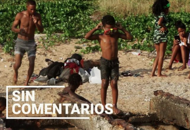El mar, remedio contra el calor en La Habana