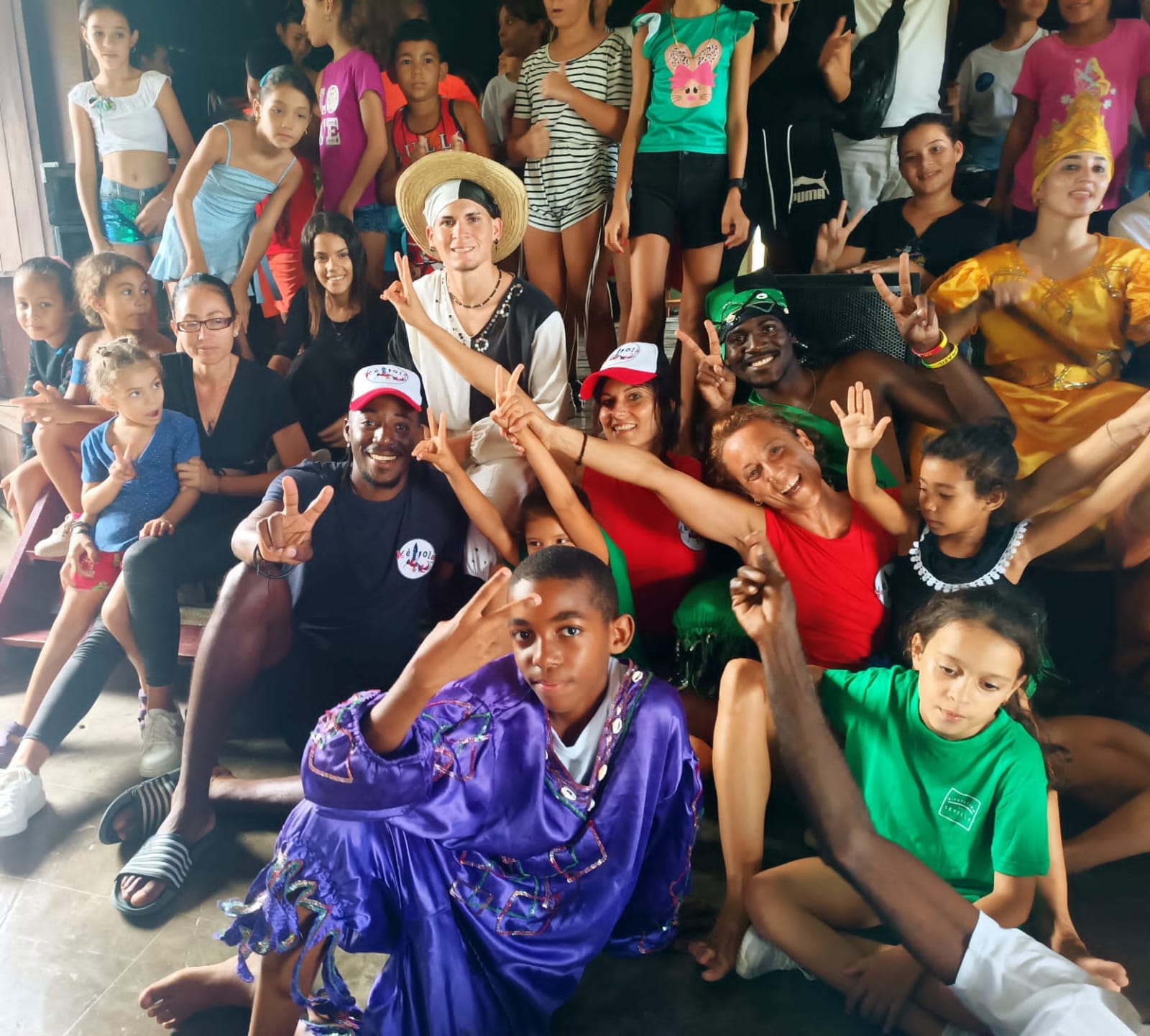 Group of children from La Camorra