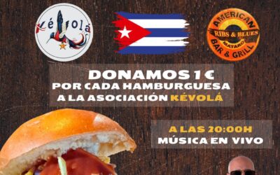 Hamburguesa cubana solidaria