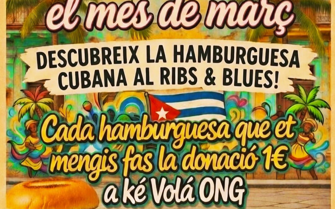 Hamburguesa Cubana Solidària